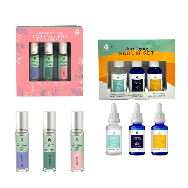 Pursonic Aromatherapy & Anti-Aging Serum Set-0